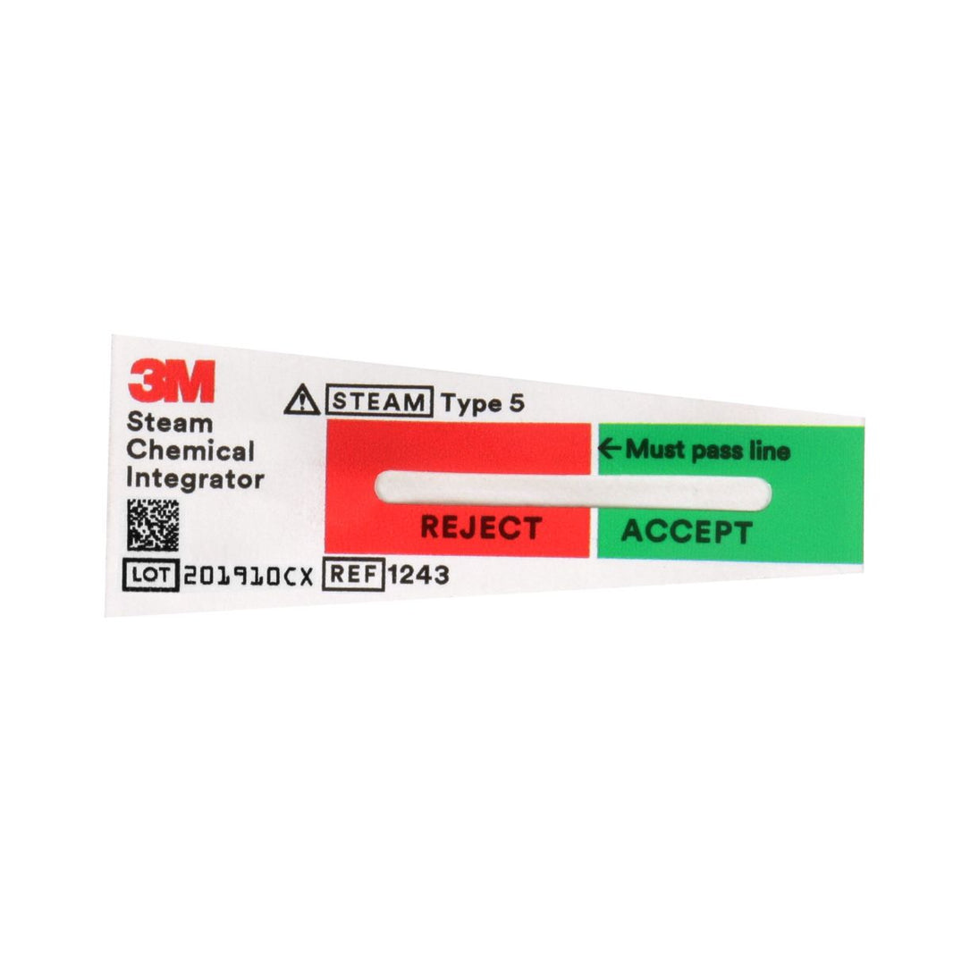 3M™ Attest™ Integrator für Dampfsterilisation mit farblichem Indikatorwechsel.