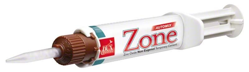 Zone Automix-Spritze für provisorisches Zementieren in dentaler Anwendung.