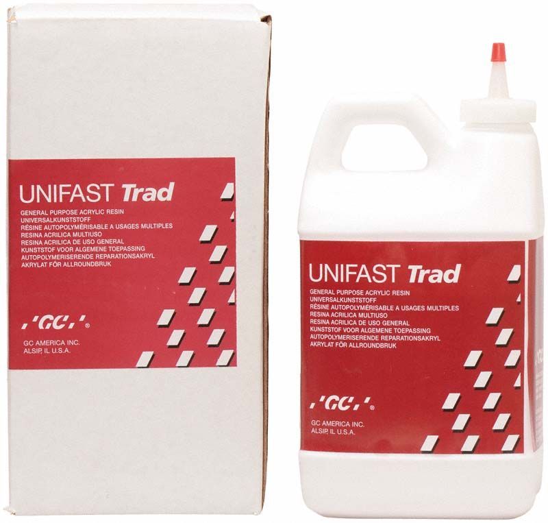 Unifast Trad Pulver live pink N 8 mit Verpackung und Flasche.