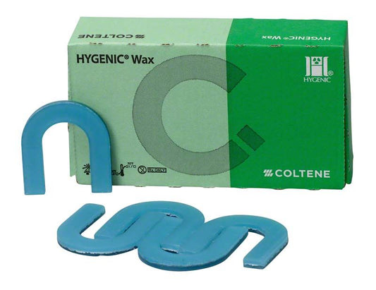 Image of HYGIENIC Biss-Schablone 24 Stück - blau, laminiert