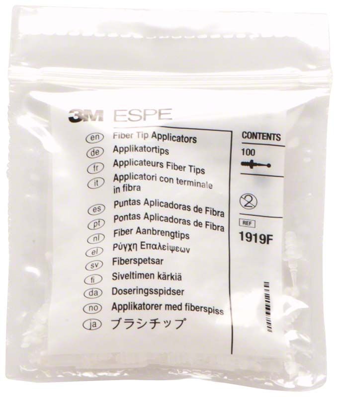 Einweg-Applikationskanülen in wiederverschließbarer Verpackung von 3M ESPE.