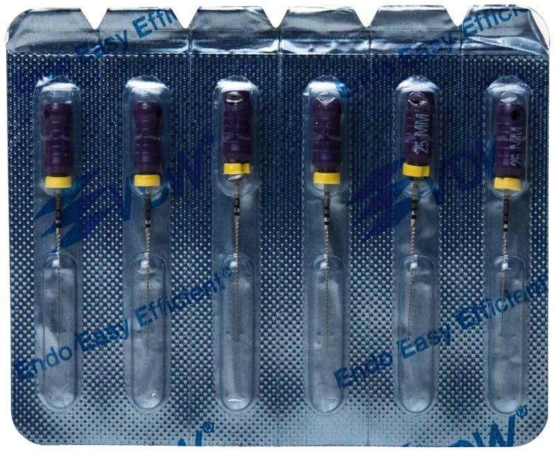 K-Feilen 25mm Gr. 010 von VDW in Blisterverpackung.