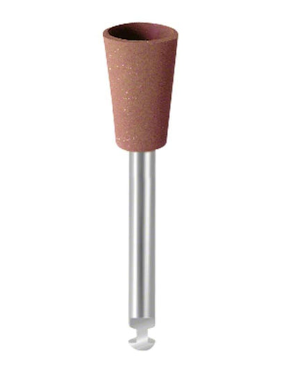 EVEFLEX Polierer mittel mit braunem Schleifkopf und silbernem Griff