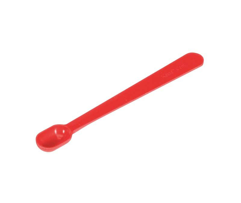 Roter Dosierlöffel für Ketac™ Cem Easymix Pulver.