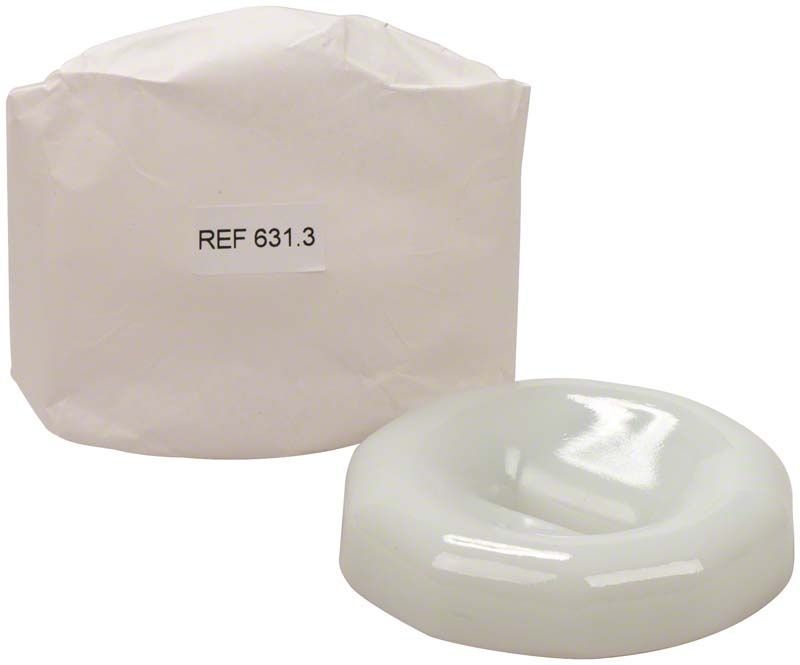 Schlitzlochdeckel des Klein-Fräsators mit Verpackung im Hintergrund.