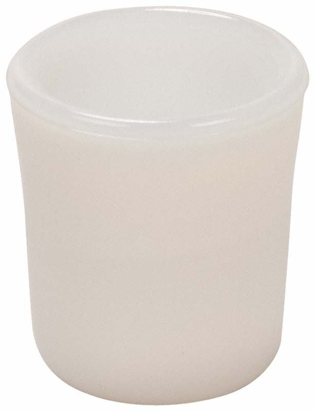 Opalglaskappe für Spirituslampe mit gleichmäßiger Lichtverteilung, 75ml Fassungsvermögen.