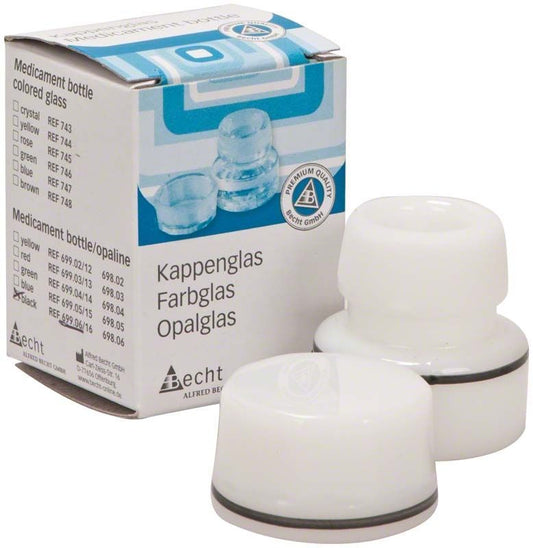 Image of Kappenglas Opalglas schwarzer Ring