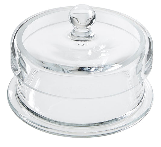 Image of Watteglas mit Überfalldeckel Ø 100mm - Höhe: 50mm