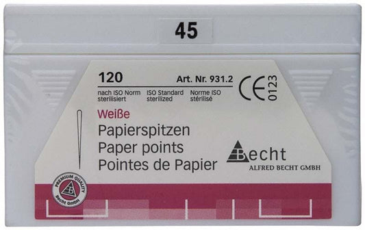 Image of Weiße Papierspitzen Gr. 45 , 120er
