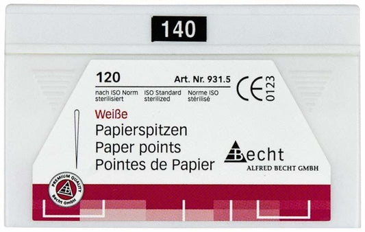 Image of Weiße Papierspitzen Gr. 140 , 120er