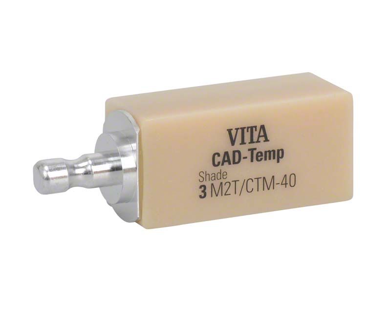 VITA CAD-Temp® multiColor Block 3M2T/CTM-40 für Langzeitdentalprovisorien.