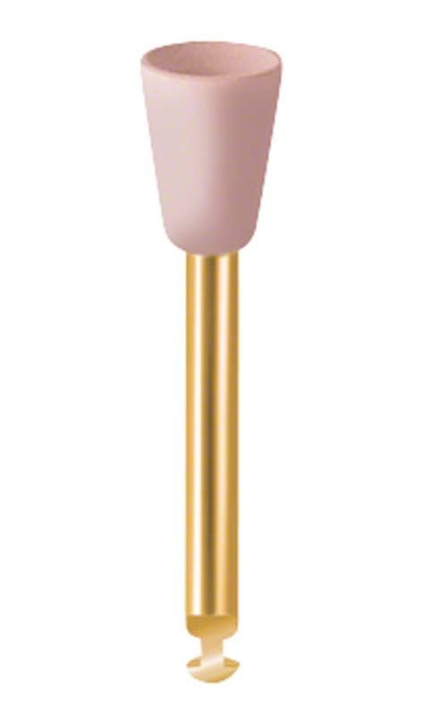 EVE DIACOMP® plus Vorpolitur-Kelch mit goldfarbenem Griff.