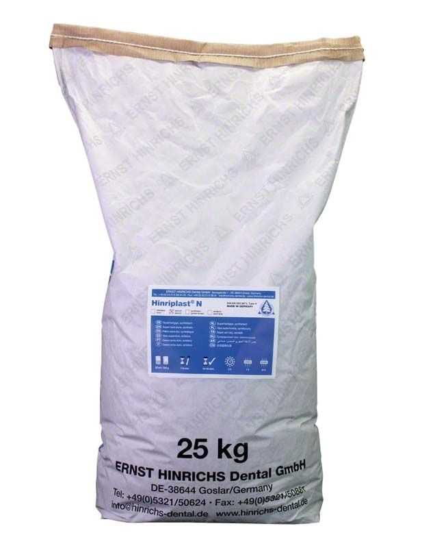 Hinriplast® N Aprikosen 25kg Sack mit Aufschrift und Firmenlogo.