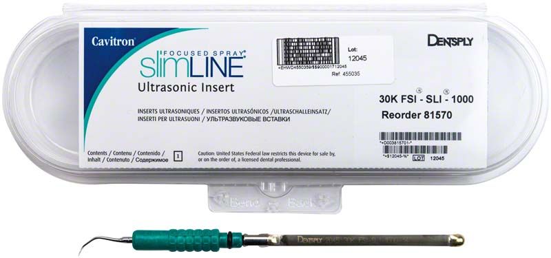 Cavitron® slimLINE 30K 1000 Ultraschall-Einsatz mit dreifach gebogener Spitze.