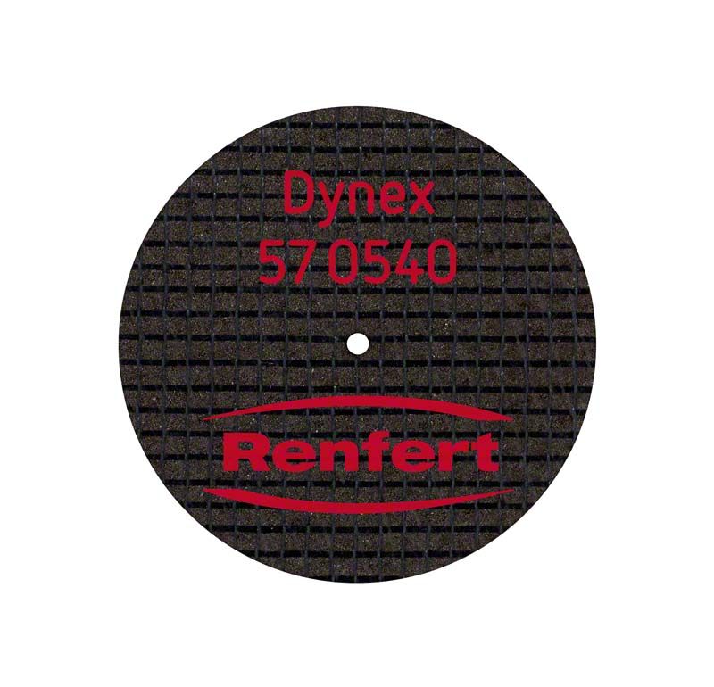 Dynex Trenn- und Schleifscheibe für Dentaltechnik, Aufdruck "Renfert 57 0540".