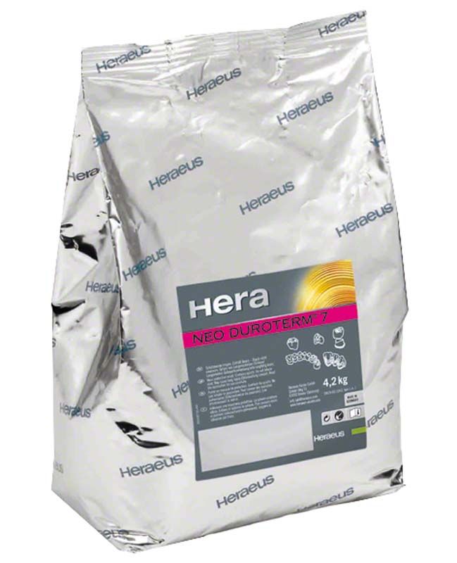 Neo Duroterm® 7 Zahnlabor-Materialverpackung mit 4,2 kg Inhalt.