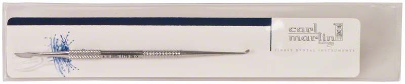 Hylinlecron Lecron Modellierinstrument im transparenten Etui mit Markenlogo.