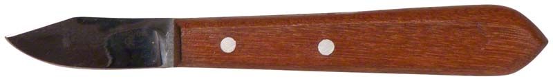 Gipsmesser Buffalo 6R mit braunem Holzgriff und Metallklinge.