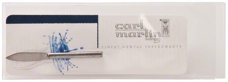 Ersatzklinge für Wachsmesser Carl Martin in Verpackung.