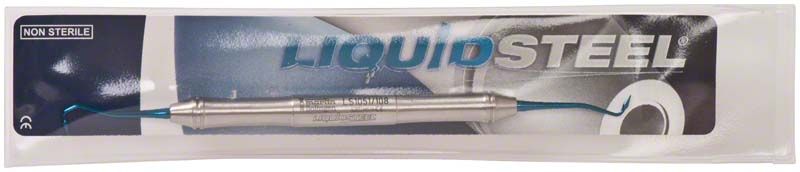 Verpackung des LiquidSteel PolyFill Plasma+ Composite Instruments Figur 108.