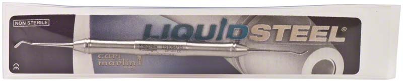 Spatel LiquidSteel® Figur 15 in Verpackung mit sichtbarem Markennamen.