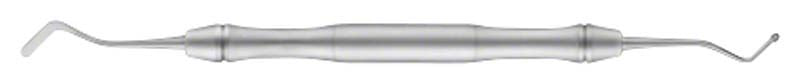 Zahnärztliches Instrument Kugel/Spatel LiquidSteel® Figur 152 aus Edelstahl.