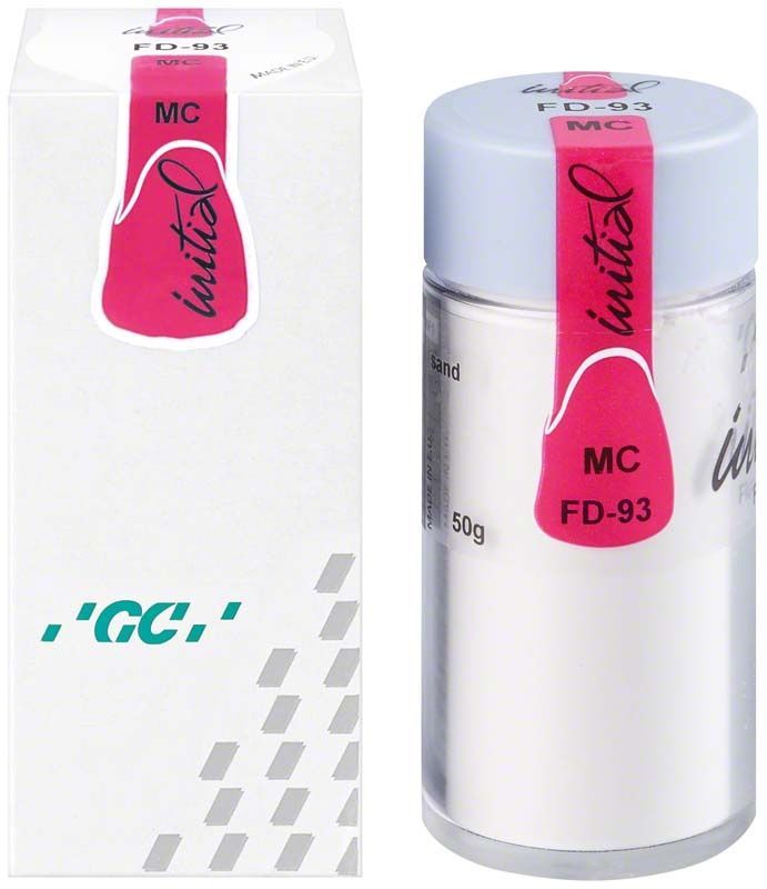 GC Initial MC Fluo-Dentin FD-93, 50g Dose mit Verpackung.