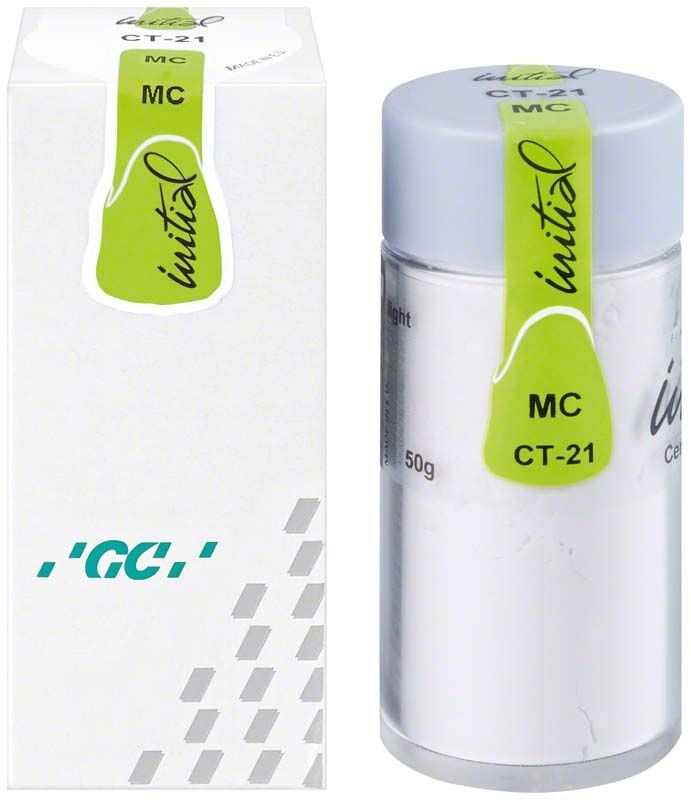 GC Initial MC Cervical Translucent 50g Verpackung und Behälter CT-21.