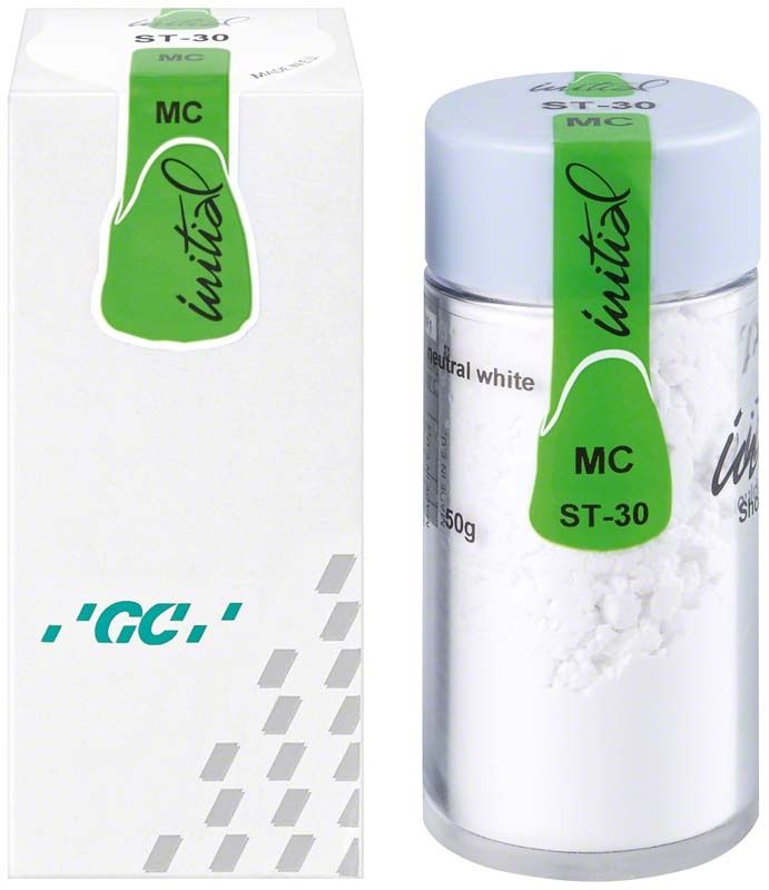 GC Initial MC Shoulder Transparent 50g mit grünem Etikett ST-30 Verpackung.