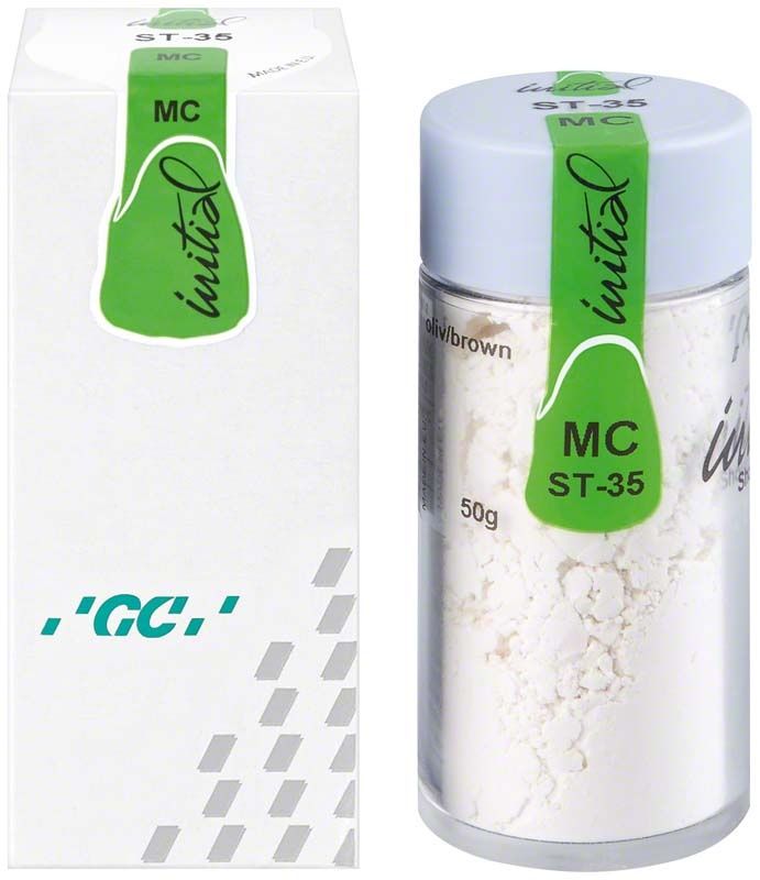 Transparente Zahnschmelzkeramik GC Initial MC, 50g, Verpackung ST-35.