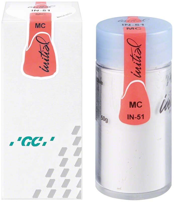 GC Initial MC INside 50g IN-51 Olive Pulver mit Verpackung
