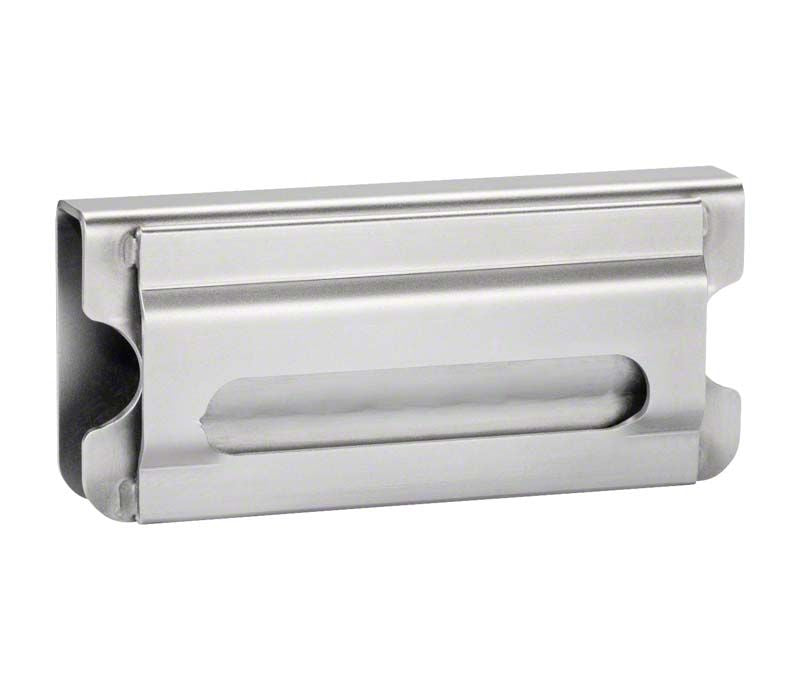 Halterung für Wash-Checks Indikatorplättchen aus Edelstahl für Dentalhygiene.