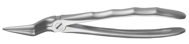 Zahnzange LiquidSteel® OK Wurzelreste aus Edelstahl in Nahaufnahme.