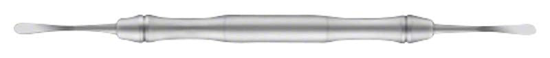 Zahnmedizinisches Raspatorium LiquidSteel® FREER aus Edelstahl mit doppelter Klinge.