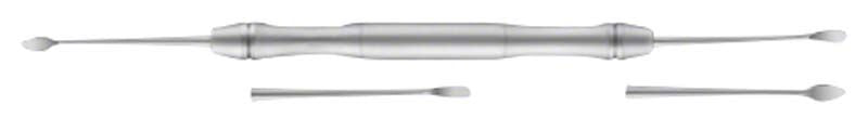 Zahnmedizinisches Instrument Raspatorium LiquidSteel® BUSER in silberner Farbe