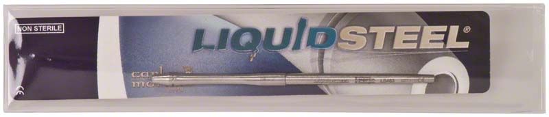 Mundspiegelgriff EU-Gewinde, dünn, massiv in Verpackung.