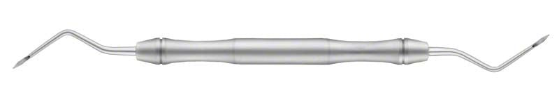Wurzelrestentferner LiquidSteel 1,8mm aus Edelstahl mit doppelseitigen Spitzen.