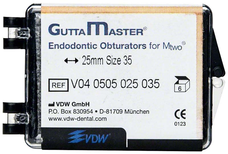 GuttaMaster Obturatoren ISO035, 6 Stück in Originalverpackung.