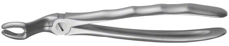 Zahnzange LiquidSteel® für obere Weisheitszähne in Edelstahloptik.