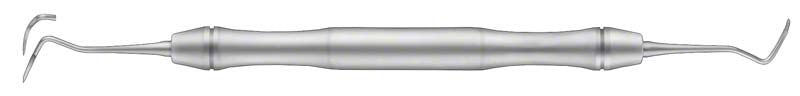 Zahnsteinentferner Scaler LiquidSteel® Figur 204S mit ergonomischem Hohlgriff.
