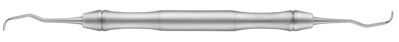 Zahnmedizinische GRACEY Kürette LiquidSteel® Figur 1-2 in Nahaufnahme