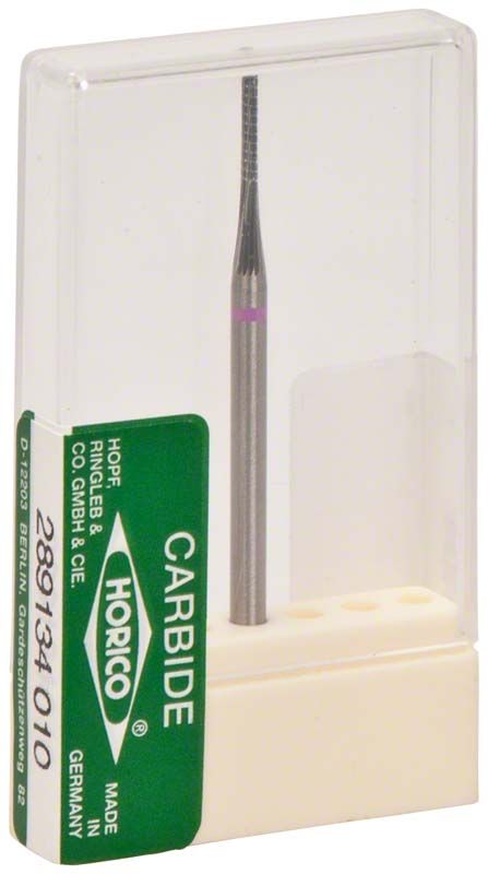 Hartmetallfräser 289 134 010 in transparenter Verpackung.