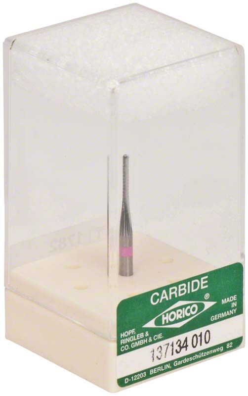 Hartmetallfräser 137 134 010 in transparenter Verpackung.