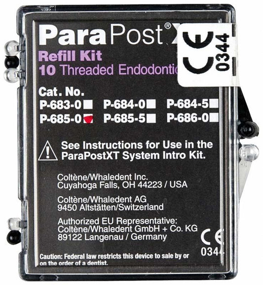 Image of ParaPost® XT™ Titan-Wurzelstifte 10er Gr. 5 rot