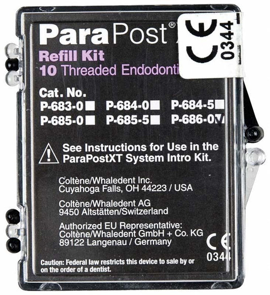 Image of ParaPost® XT™ Titan-Wurzelstifte 10er Gr. 6 schwarz