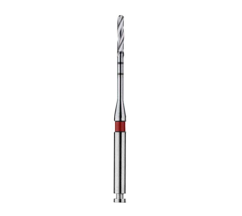 ParaPost® XT™ Bohrer Gr. 5 rot, Detailansicht der Bohrspitze.