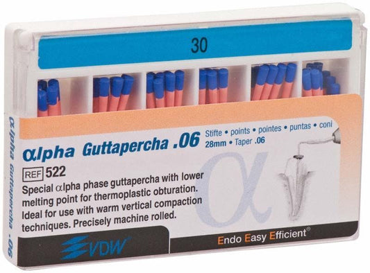 Image of Alpha Guttapercha Gr. 30/.06 blau