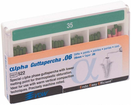 Image of Alpha Guttapercha Gr. 35/.06 grün