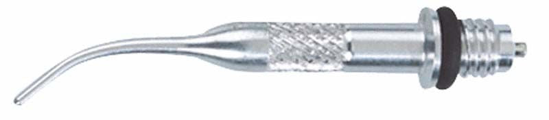 Modellierspitze für Waxlectric mit geriffeltem Griff und Anschlussgewinde.