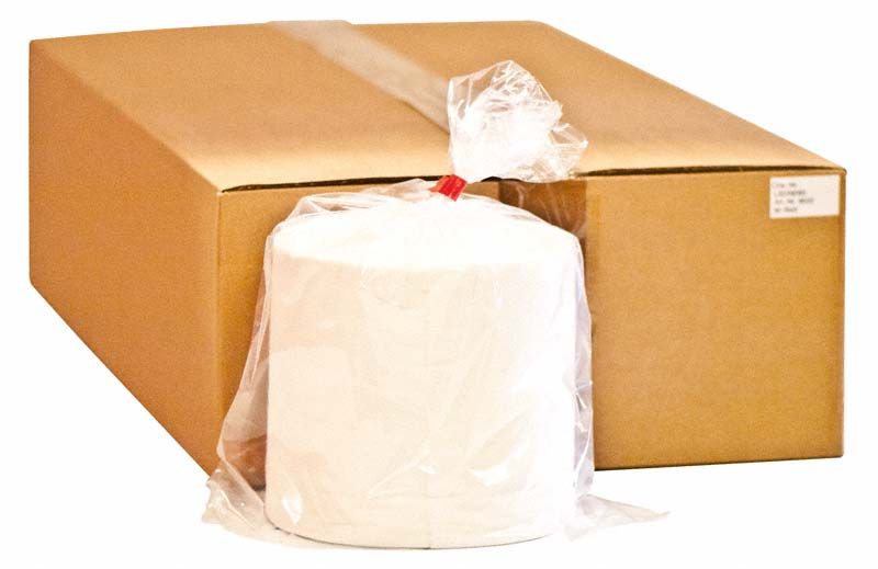 Beutel mit Quick & Clean Maxi Wipes Vliestücher neben brauner Verpackungsbox.